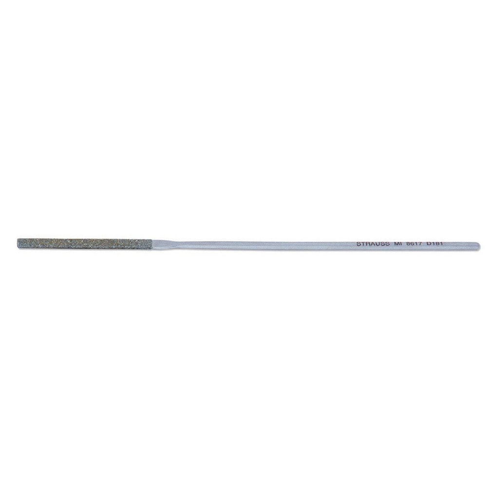 Strauss MI8617 D126 5-1/2" OAL Medium Equalling Needle Diamond File Image