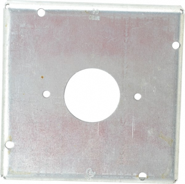 Cooper Crouse-Hinds TP724 Square Surface Electrical Box Cover: Steel Image