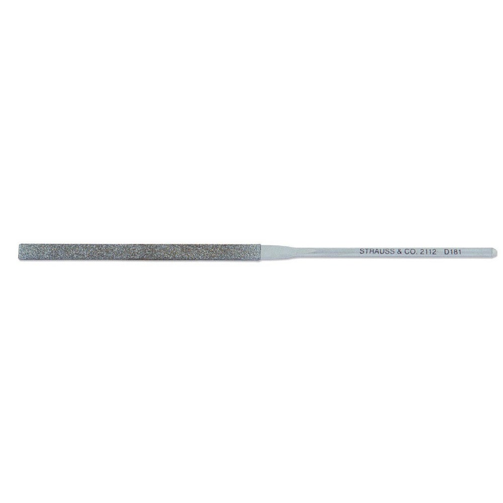 Strauss 2112 D91 5-1/2" OAL Fine Equalling Needle Diamond File 