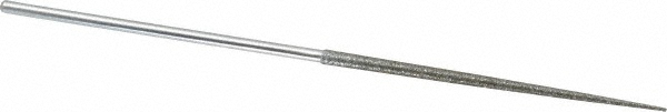 5-1/2" OAL Coarse Round Needle Diamond File