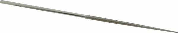 5-1/2" OAL Medium Round Needle Diamond File
