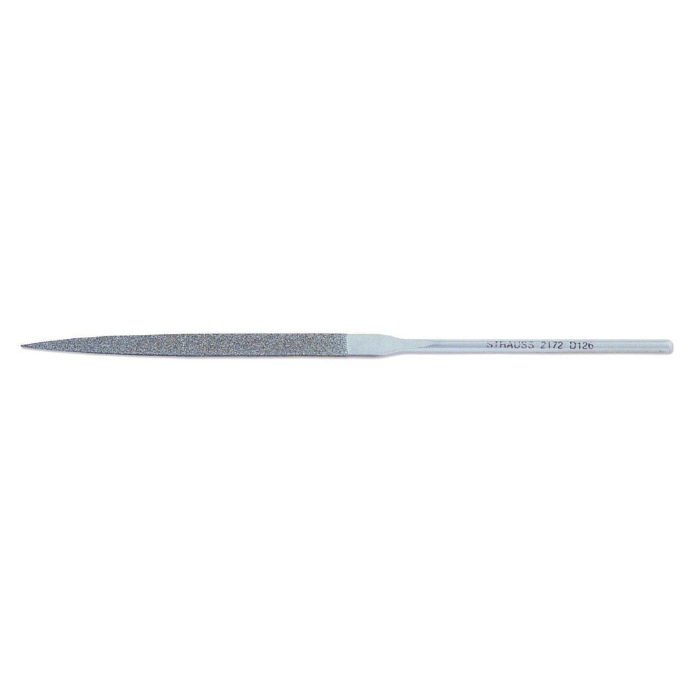 Strauss 2172 D181 5-1/2" OAL Coarse Knife Needle Diamond File Image