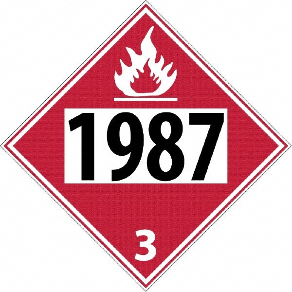 Dot Placard Number 1987