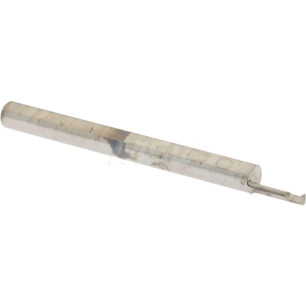 Single Point Theading Tool: 0.06" Min Thread Dia, 40 to 80 TPI, 0.2" Cut Depth, Internal, Solid Carbide