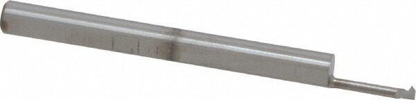 Single Point Theading Tool: 0.06" Min Thread Dia, 40 to 80 TPI, 0.25" Cut Depth, Internal, Solid Carbide