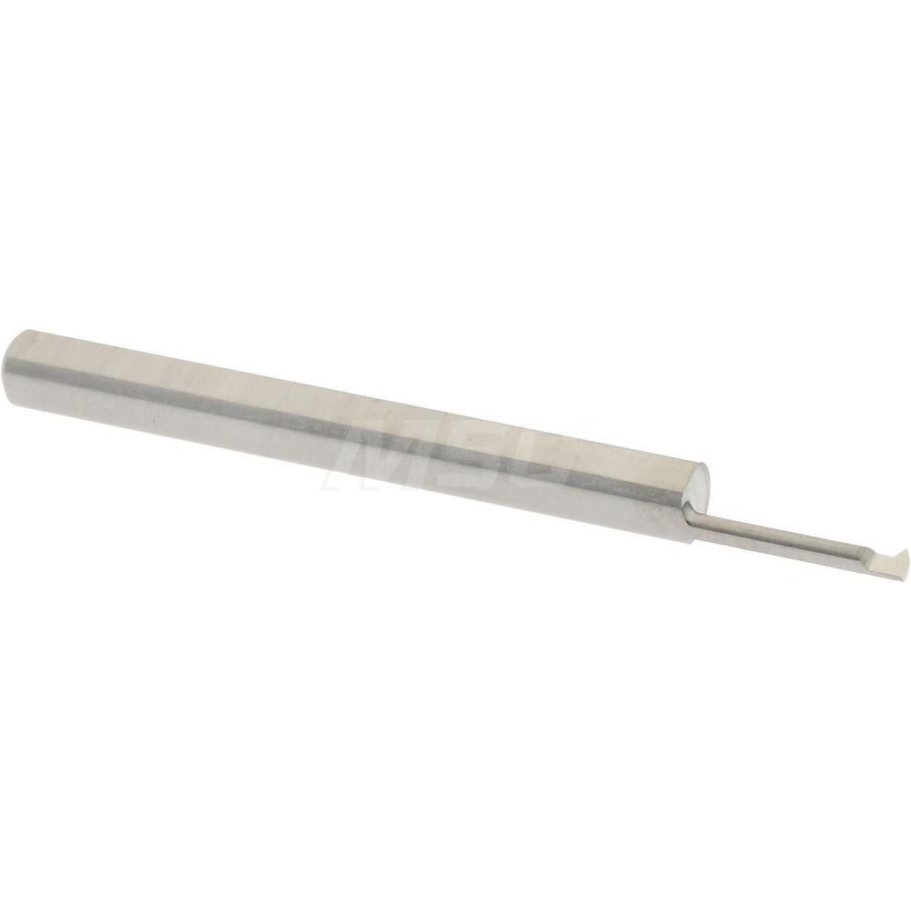 Single Point Theading Tool: 0.06" Min Thread Dia, 40 to 80 TPI, 0.3" Cut Depth, Internal, Solid Carbide