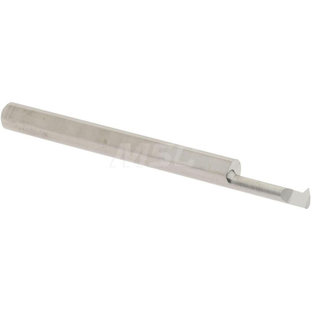 Single Point Theading Tool: 0.09" Min Thread Dia, 32 to 64 TPI, 0.3" Cut Depth, Internal, Solid Carbide
