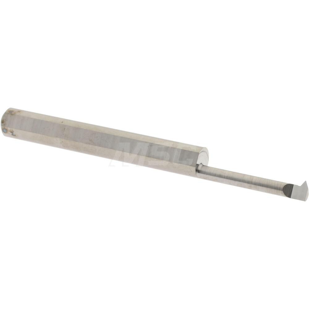 Single Point Theading Tool: 0.12" Min Thread Dia, 24 to 56 TPI, 0.6" Cut Depth, Internal, Solid Carbide