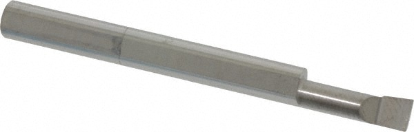 Bore .2500 Max Bright RedLine Tools Uncoated Carbide Boring Bar .1200 Min Depth 2.0000 OAL Finish .1250 Shank Dia - RBB911000