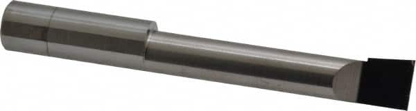Accupro ACC-BB4902500 Boring Bar: 0.49" Min Bore, 2-1/2" Max Depth, Right Hand Cut, Submicron Solid Carbide 