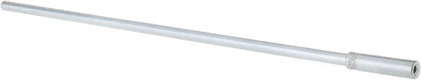 12" Long x 1/4" Rod Diam, Tube Brush Extension Rod