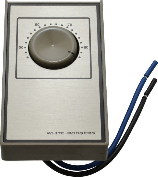 White-Rodgers 01A65 641S1 40 to 85°F, Heat Only, Line Voltage Wall Thermostat 