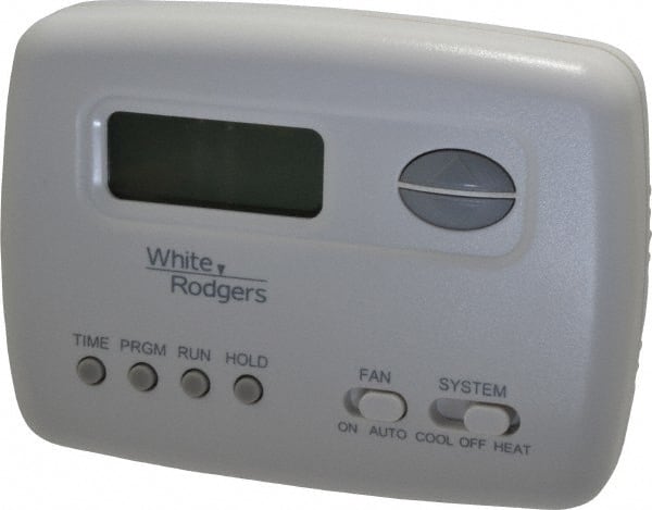 White-Rodgers 01F78 151S1 45 to 99°F, 1 Heat, 1 Cool, Economy Digital Single Stage Battery Powered Thermostat 