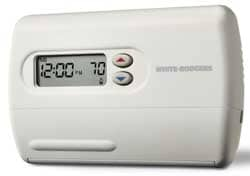 45 to 90°F, 1 Heat, 1 Cool, Standard Digital 5+1+1 Programmable Single Stage Thermostat