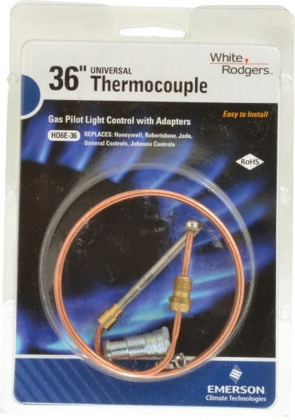 36" Lead Length Universal Replacement HVAC Thermocouple