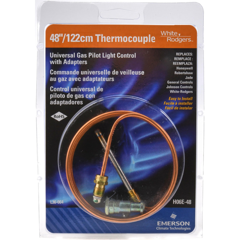48" Lead Length Universal Replacement HVAC Thermocouple