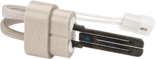 120 VAC, 5 Amp, Two Terminal Receptacle with .093" Male Pins Connection, Silicon Carbide Hot Surface Ignitor