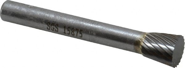 SGS Pro 15875 Abrasive Bur: SN-2, Inverted Cone 