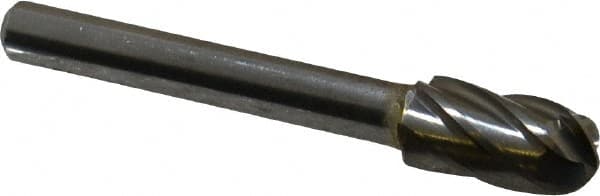SGS Pro 19026 Abrasive Bur: SC-3NF, Cylinder with Radius 