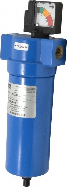 Coalescing Compressed Air Filter: 3/4" NPT Port