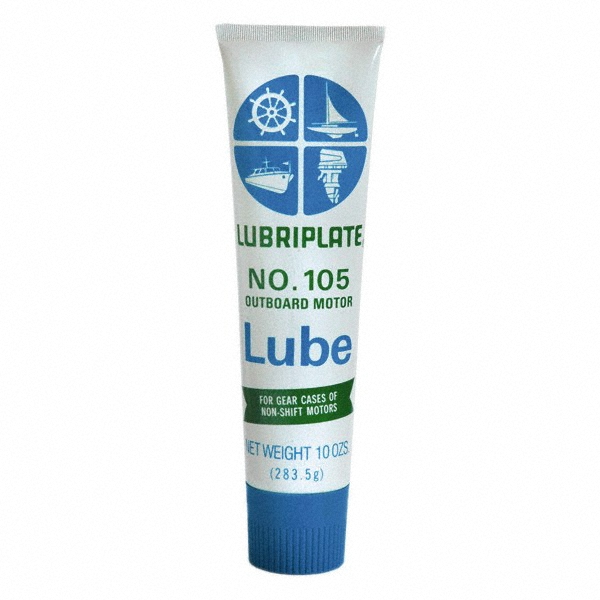 General Purpose Grease: 10 oz Tube, Calcium - 150 &deg; F Max Temp, NLGI 0, Off-White