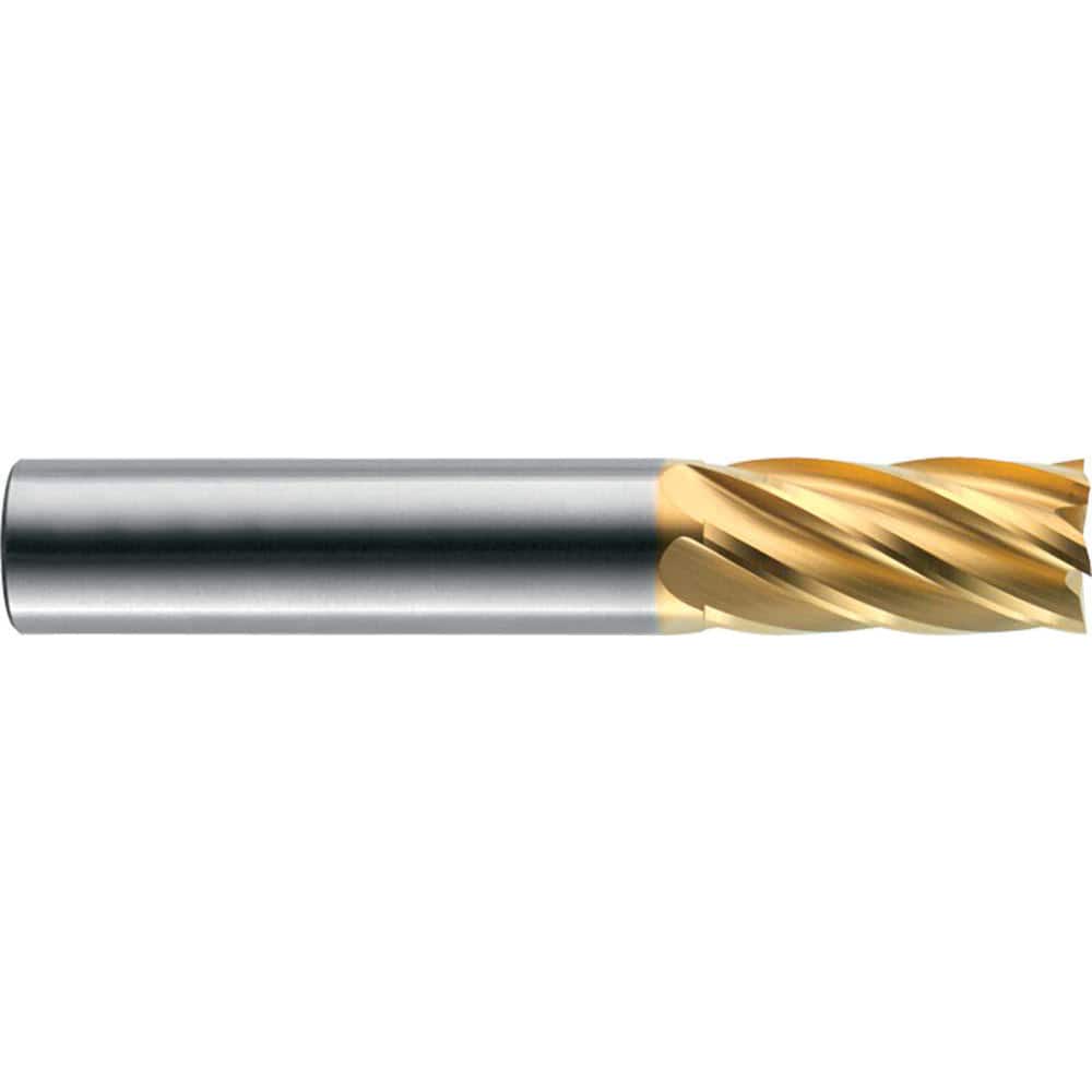 RobbJack ST-630-16-T Square End Mill: 1/2 Dia, 1 LOC, 1/2 Shank Dia, 3 OAL, 6 Flutes, Solid Carbide 