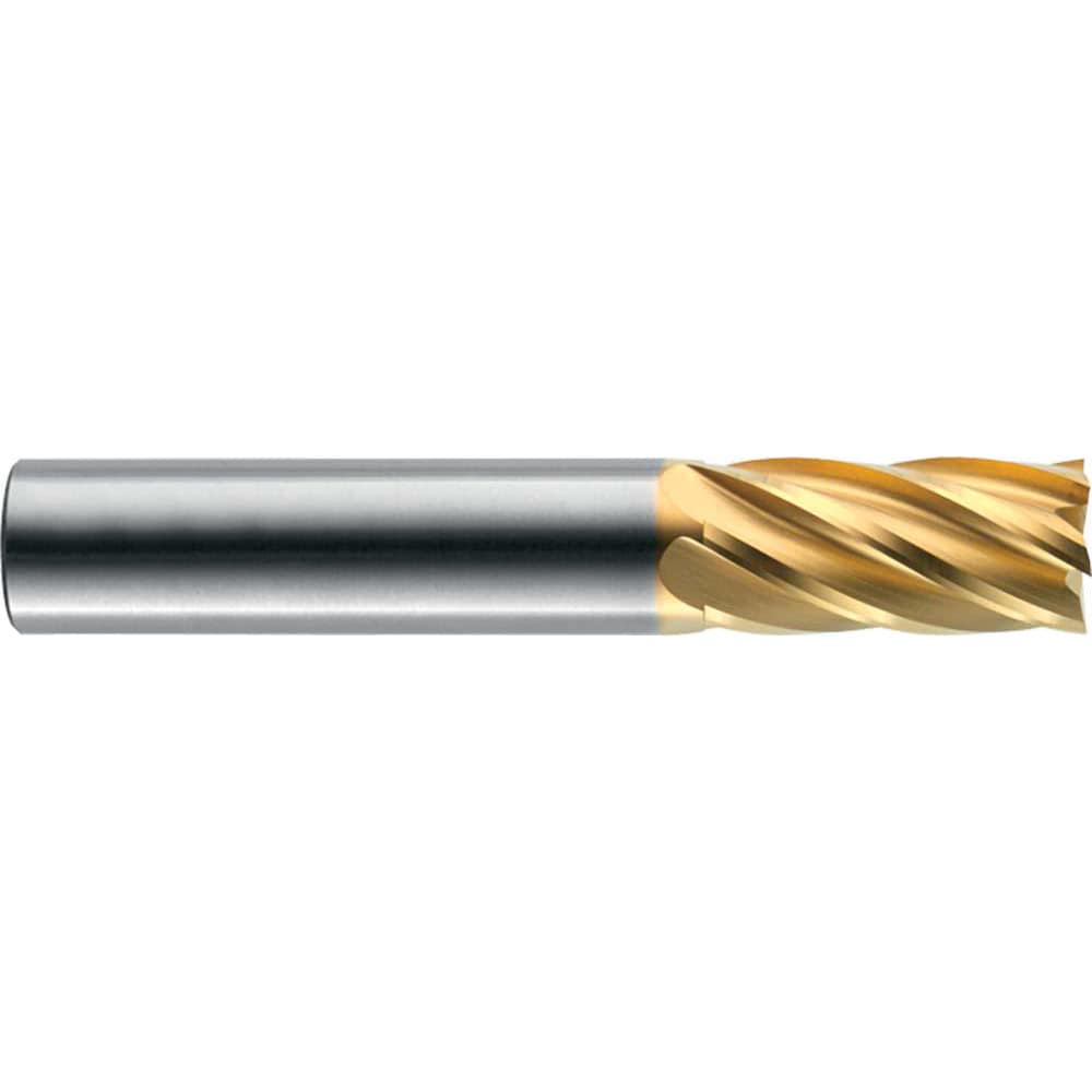 RobbJack ST-630-16-T Square End Mill: 1/2 Dia, 1 LOC, 1/2 Shank Dia, 3 OAL, 6 Flutes, Solid Carbide Image