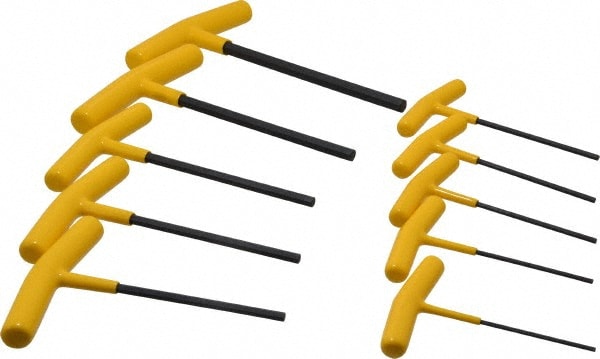 Bondhus 13338 10 Piece T-Handle Hex Key Set Image