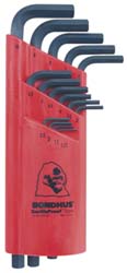 15 Piece L-Key Hex Key Set - Hex Range 1.27 to 10mm