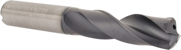 Kennametal 2649383 Screw Machine Length Drill Bit: 0.625" Dia, 140 °, Solid Carbide Image