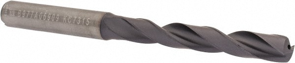 Kennametal 2658215 Jobber Length Drill Bit: 0.272" Dia, 140 °, Solid Carbide Image