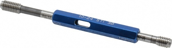 10-24 Thread, High Speed Tool Steel, Class 3B, Screw Thread Insert Go/No Go Gage