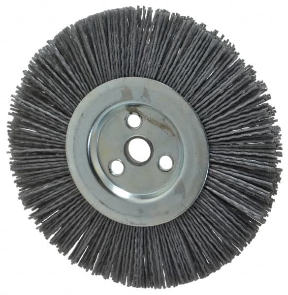 Dico 7200061 Wheel Brush: 6" Wheel Dia, Crimped 