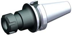 Collet Chuck: 2.03 to 20.57 mm Capacity, ER Collet, Taper Shank