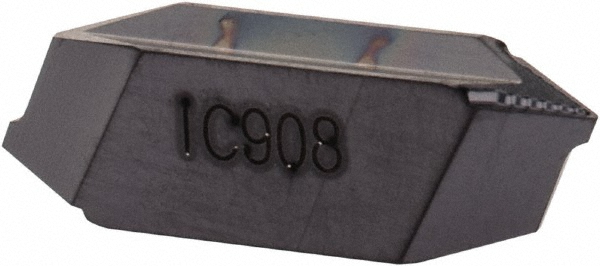 Iscar 6403303 Threading Insert:4 Size, TIP Style, IC908 Grade, C1, C2, C6 & C7 Grade, Solid Carbide Image