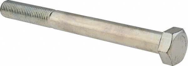 Hex Head Cap Screw: M20 x 2.50 x 210 mm, Grade 10.9 Steel, Zinc-Plated