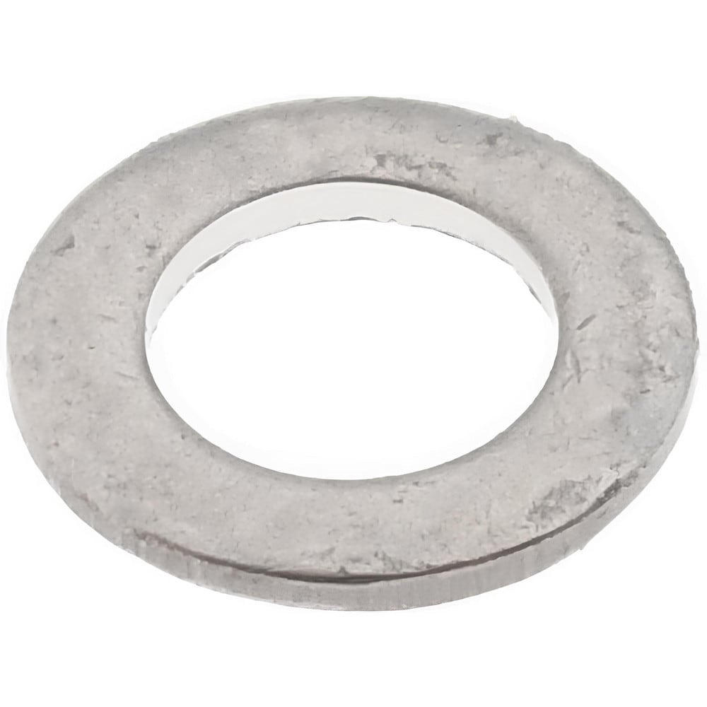 2" Screw Standard Flat Washer: Grade 300 Stainless Steel, Passivated Finish