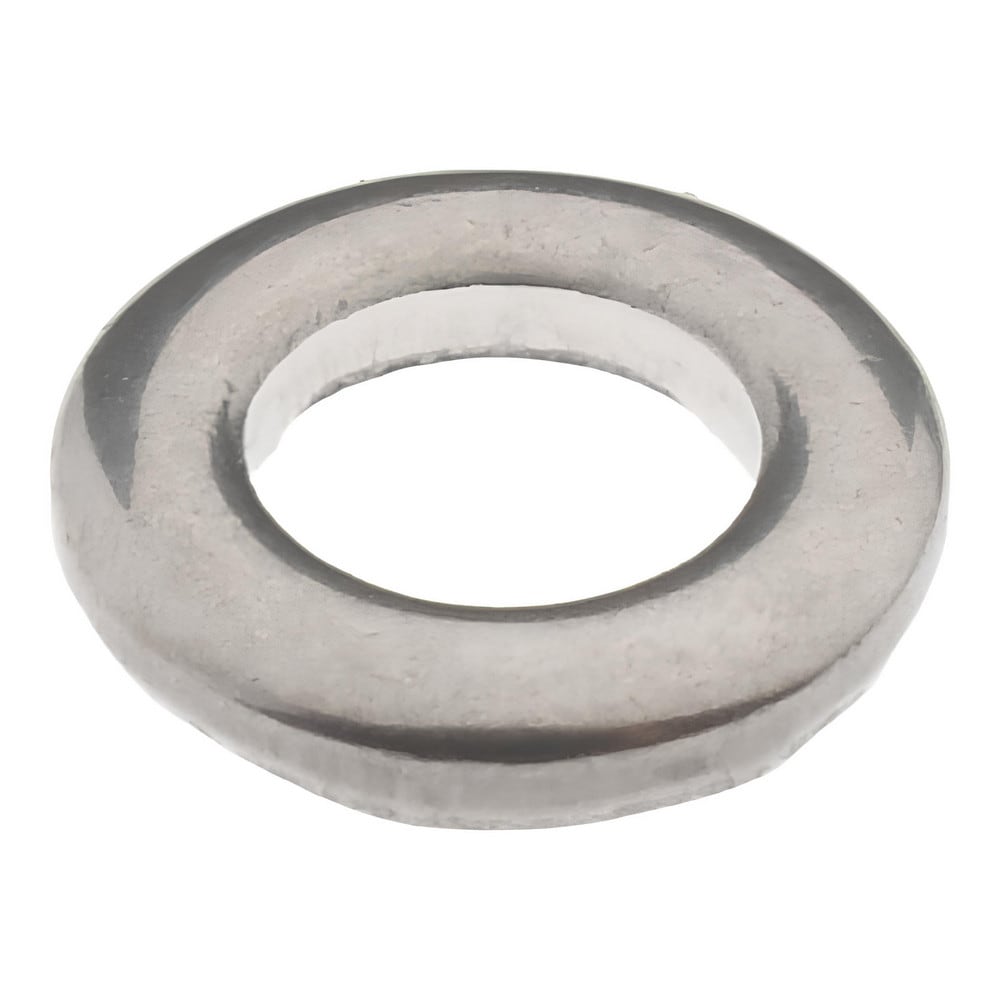 3" Screw Standard Flat Washer: Grade 300 Stainless Steel, Passivated Finish