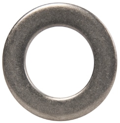 7/16" Screw Standard Flat Washer: Grade AN960 Stainless Steel, Passivated Finish