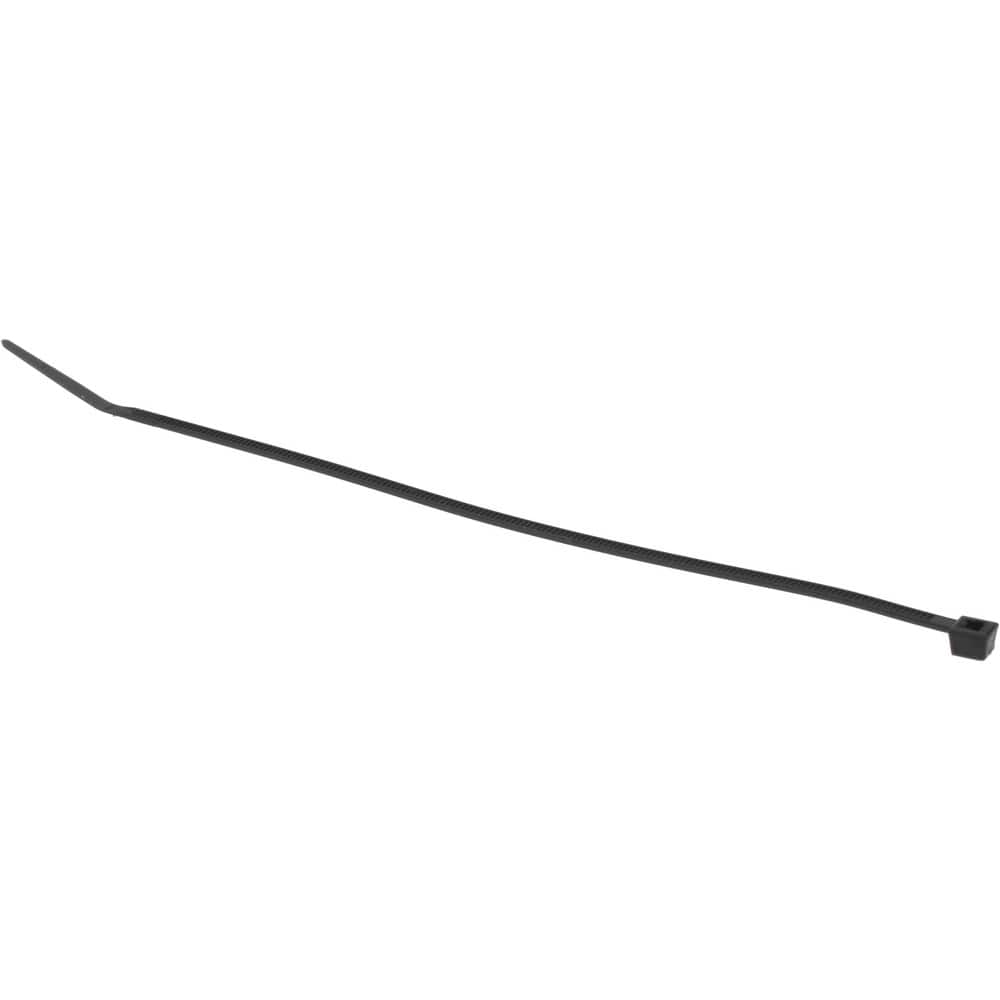 Cable Tie Duty: 6.187" Long, Black, Nylon, Standard