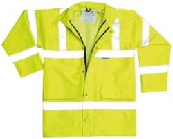 OccuLux® Heated Jacket: Size 2X-Large, Orange, Polyester - Zipper & Snaps Closure | Part #LUX-TJFS-O2X