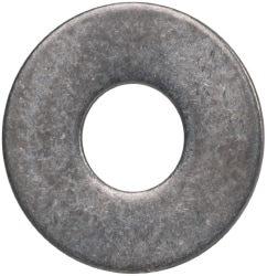 6L Screw Standard Flat Washer: Grade AN960 Stainless Steel, Passivated Finish