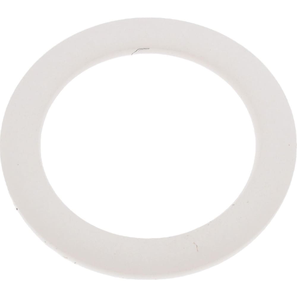 1/2" Screw Standard Flat Washer: Polytetrafluroethylene, Plain Finish