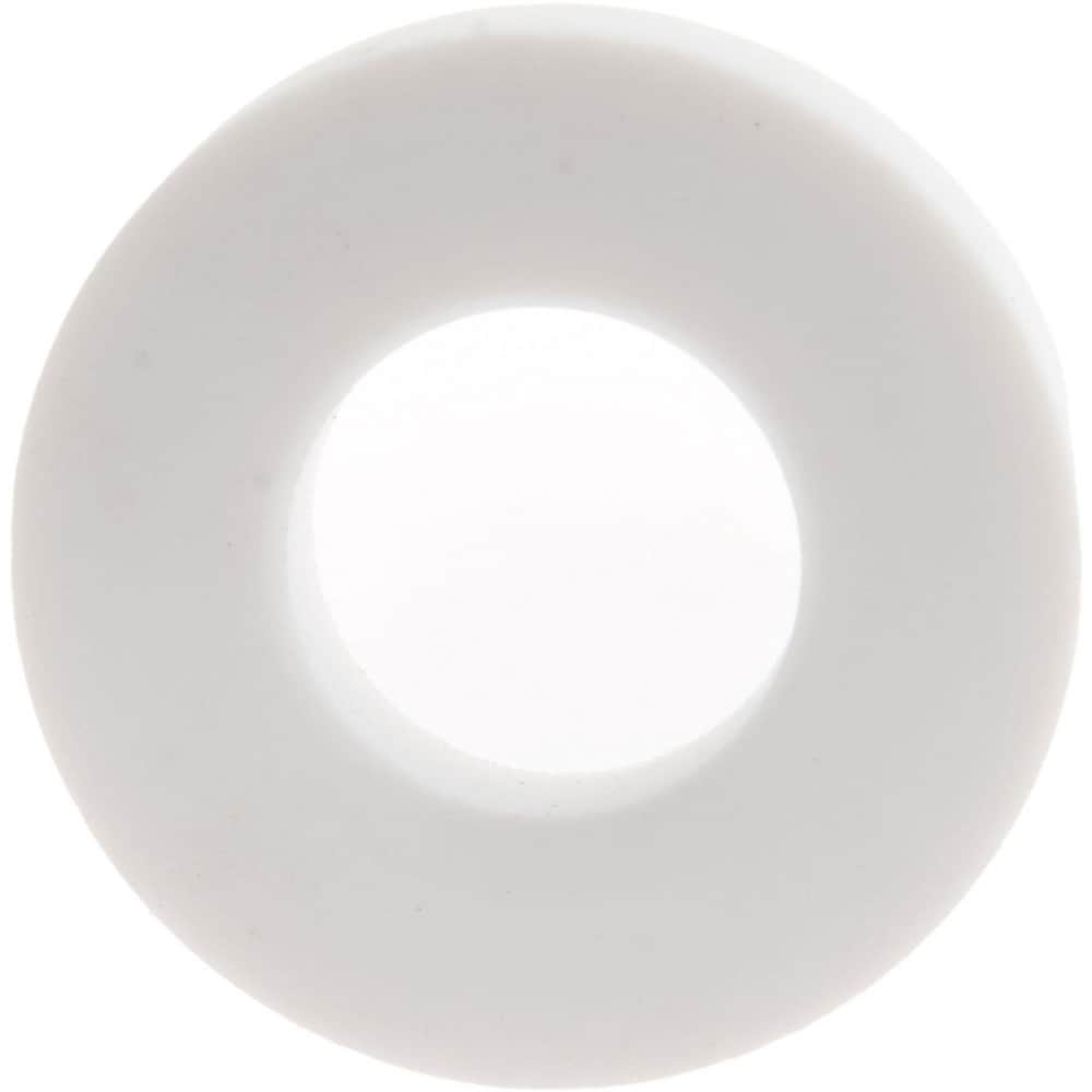 3/4" Screw Standard Flat Washer: Polytetrafluroethylene, Plain Finish