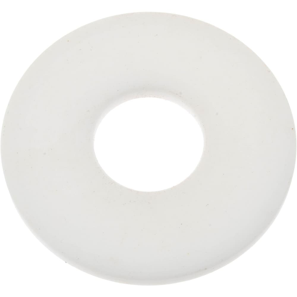 5/8" Screw Standard Flat Washer: Polytetrafluroethylene, Plain Finish