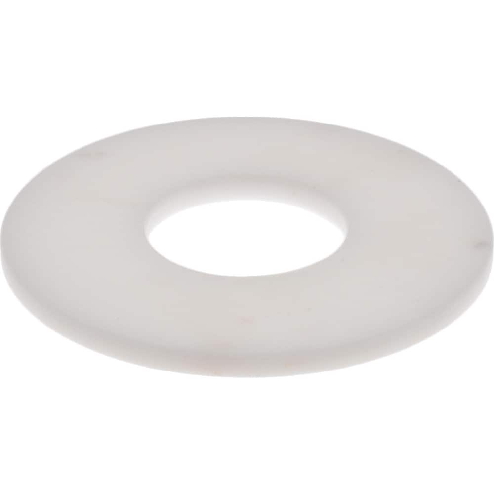 3/4" Screw Standard Flat Washer: Polytetrafluroethylene, Plain Finish