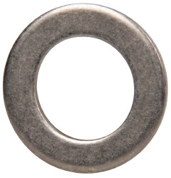 Made in USA SHIM-14-SS Round Shim: 0.06" Thick, 0.38" ID, 0.625" OD Image