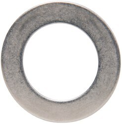 Made in USA SHIM-45-SS Round Shim: 0.03" Thick, 0.63" ID, 1" OD 