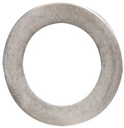 Made in USA SHIM-81-SS Round Shim: 0.03" Thick, 0.875" ID, 1.375" OD Image