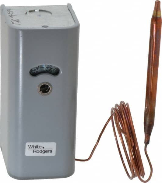 White-Rodgers 16 09 101S1 Refrigeration Temperature Controls; Capillary Length: 5 Ft. ; Differential: Adjustable 3.5 to 400F ; Switch Action: Close on Rise 